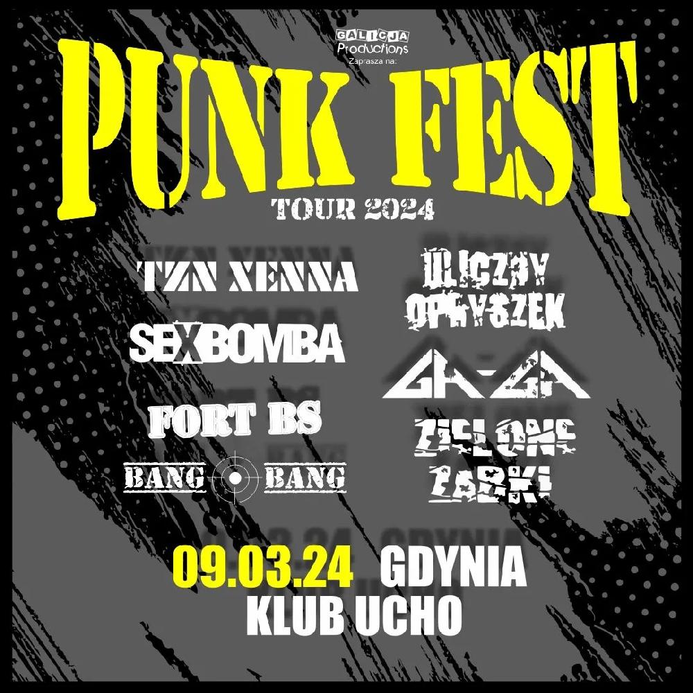 Punk Fest Tour - święto Punk Rocka w 12 miastach w Polsce
